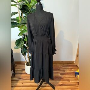 Elegant Black Women's Dress